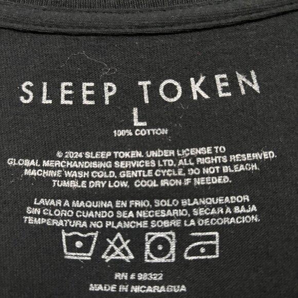 Sleep Token Take Me Back to Eden Heavy Metal Band T-Shirt Size Large - Picture 4 of 4